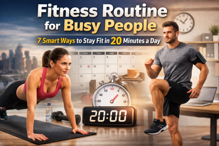 Fitness Routine for Busy People