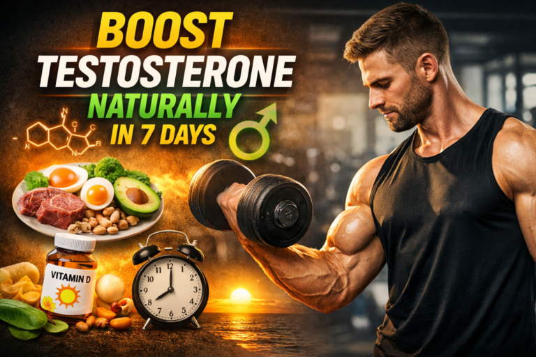 Boost Testosterone Naturally in 7 Days