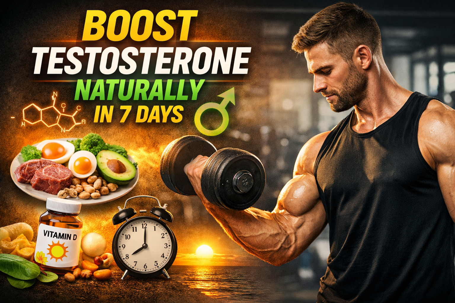 Boost Testosterone Naturally in 7 Days